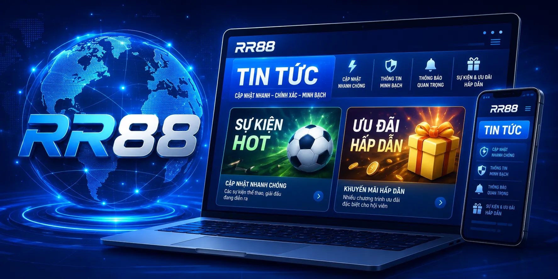 Tổng quan các nội dung Tin Tức RR88